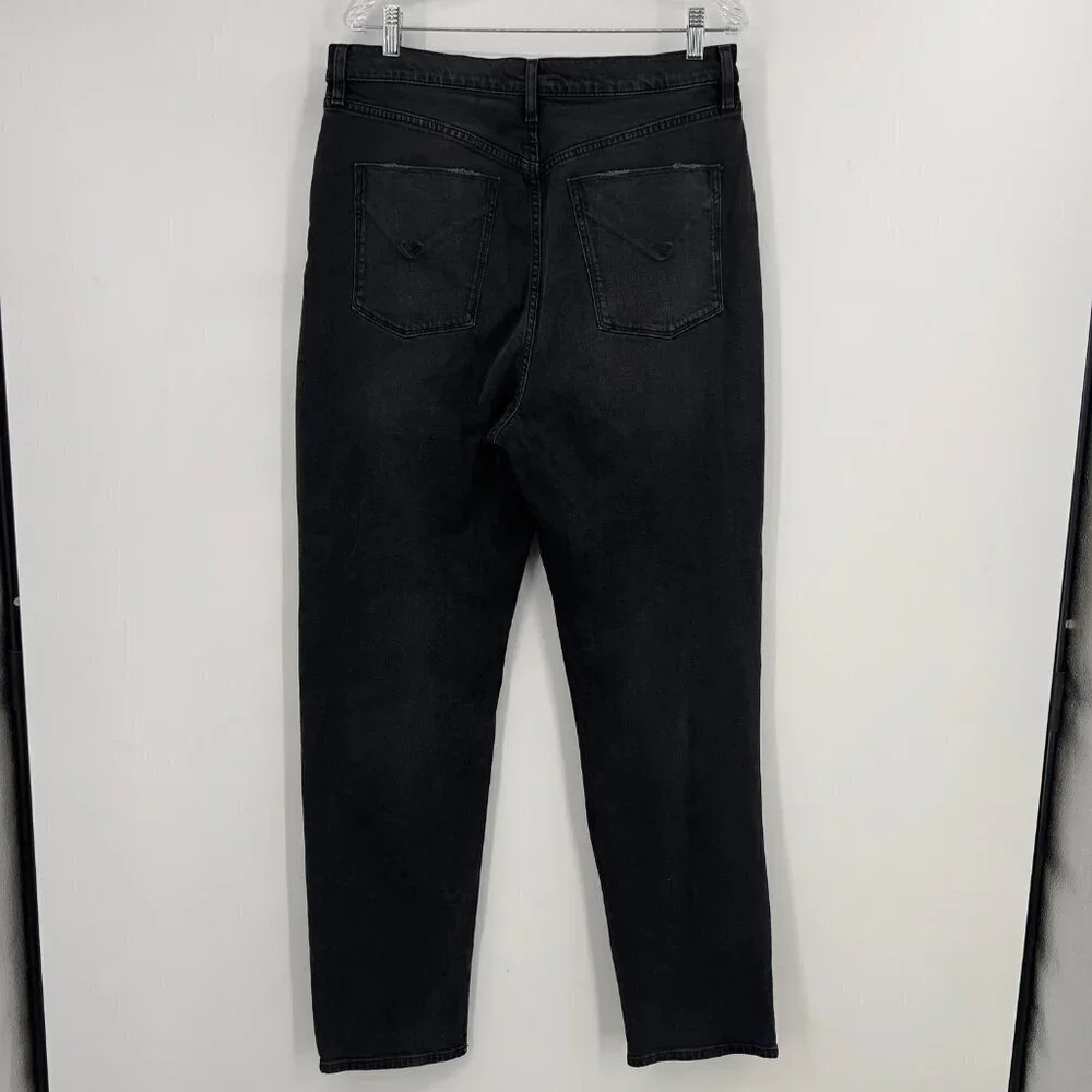 Hudson Jeans Los Angeles Elly Taper Black Denim Jeans Men’s Size 32